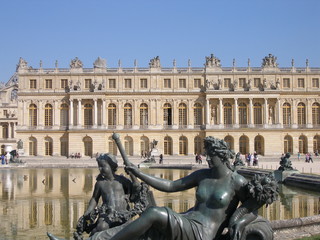 Fototapeta na wymiar Sculpture du Chateau de Versailles