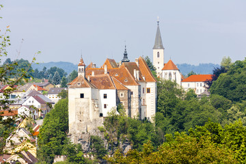 Fototapeta na wymiar Castle of Raabs an der Thaya, Lower Austria, Austria