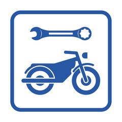 Icono reparacion motocicleta