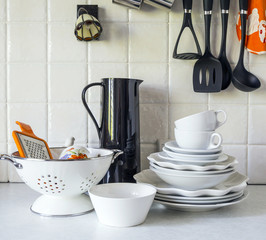 utensils in the interior