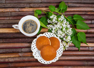 coffee and cookies