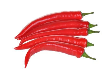 Fotobehang Chili peppers © sergiostudioru