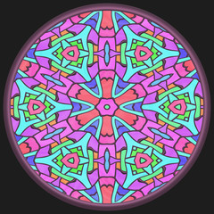 Jewelled orb generated texture