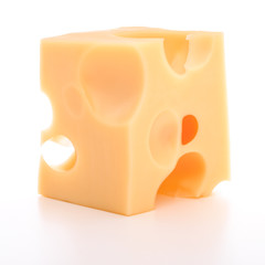 cheese isolated on white background cutout