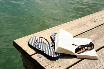 Lesen am Wasser