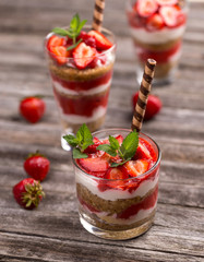 Strawberry parfait