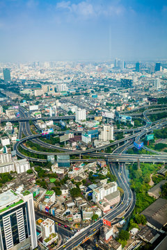 Bangkok city.  cityscape of bangkok
