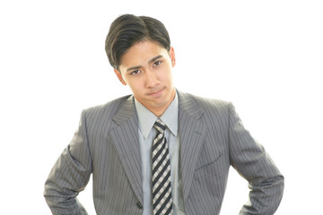 疲れたビジネスマン