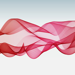 Vector abstract colorful waves background