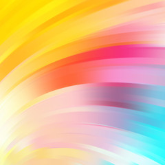Colorful smooth light lines background