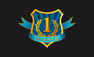 Shield Award Vector Design