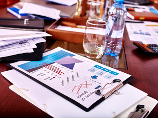 Fototapeta premium Business still life on table.