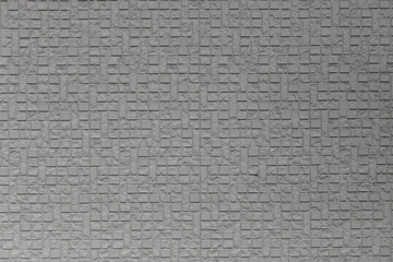 Patterned wall tiles.