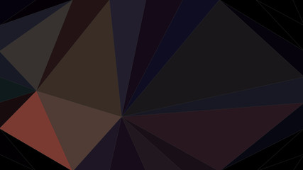 Obraz premium Abstract geometric polygon pattern with triangle parametric shape