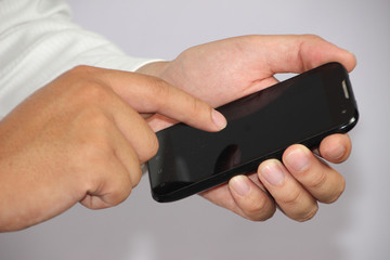 Touching Smart Phone