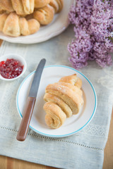 Croissant zum Frühstück 