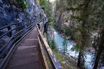 Johnston Canyon in Banff National Park