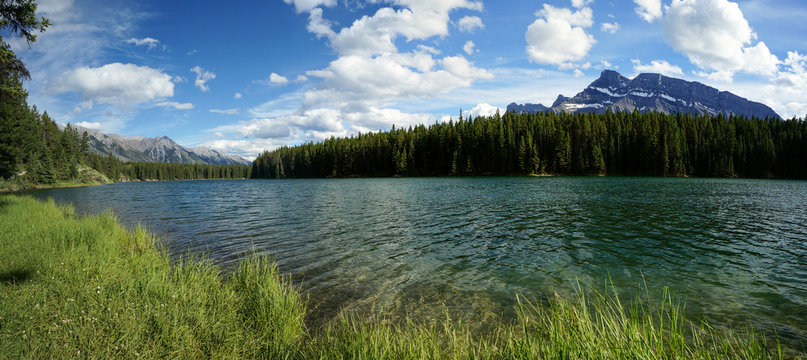 Johnson Lake in Banff National Park