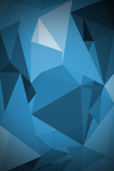 Colorful polygon Abstract background