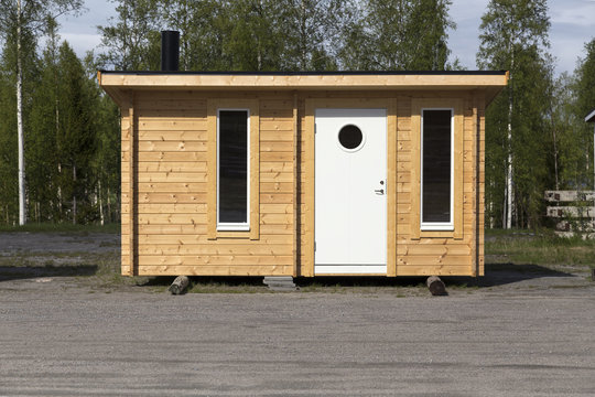 The small cabins of sweden