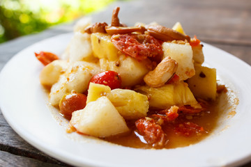Fruit Salad (som tam polamai).