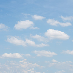 blue sky background with quaint  clouds