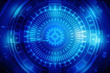 Digital Abstract business background