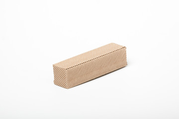 Cardboard Box isolated on a White background