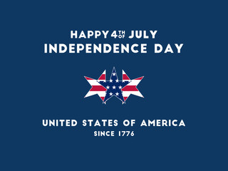 Obraz na płótnie Canvas Unabhängigkeitstag der Vereinigten Staaten von Amerika