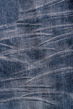 Wrinkled of jean