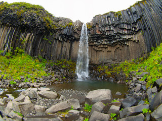 Fototapeta premium Svartifoss waterfall