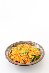 人参の野菜炒め