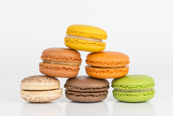 Colored cookies - Stock image macro.