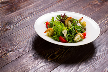 Fresh and healthy salad.