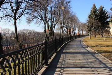 Spring morning in Moscow