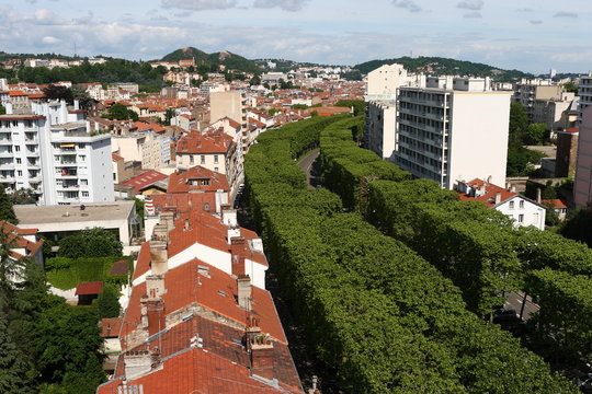 Saint-Etienne Quartier Fauriel Loire Rh&ocirc;ne-Alpes France