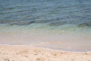 sea and  beach  relaxation landscape viewpoint for design