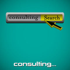 Consulting search bar