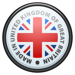 Obraz premium made in United Kingdom of Great Britain