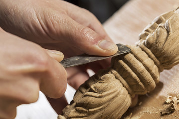 Carpenter at work