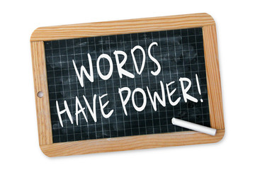 Obraz premium Words have power