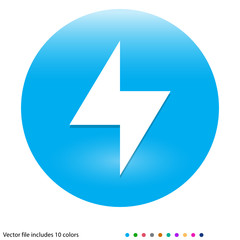 Multicolored App Button