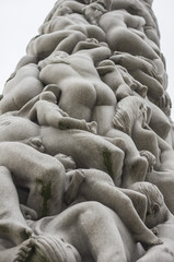 Obraz premium Vigeland Statue Park in Oslo, Norway 