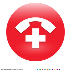 Fototapeta premium Multicolored App Button