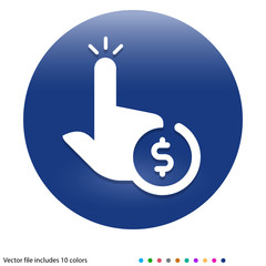 Multicolored App Button