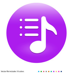 Multicolored App Button