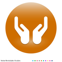 Multicolored App Button