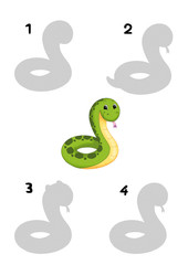 il gioco delle ombre, serpente