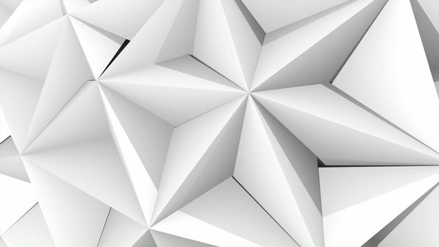 animation 3d, une sphere en papier avec des etoiles