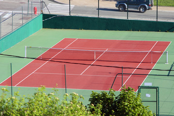 Fototapety  Kort tenisowy